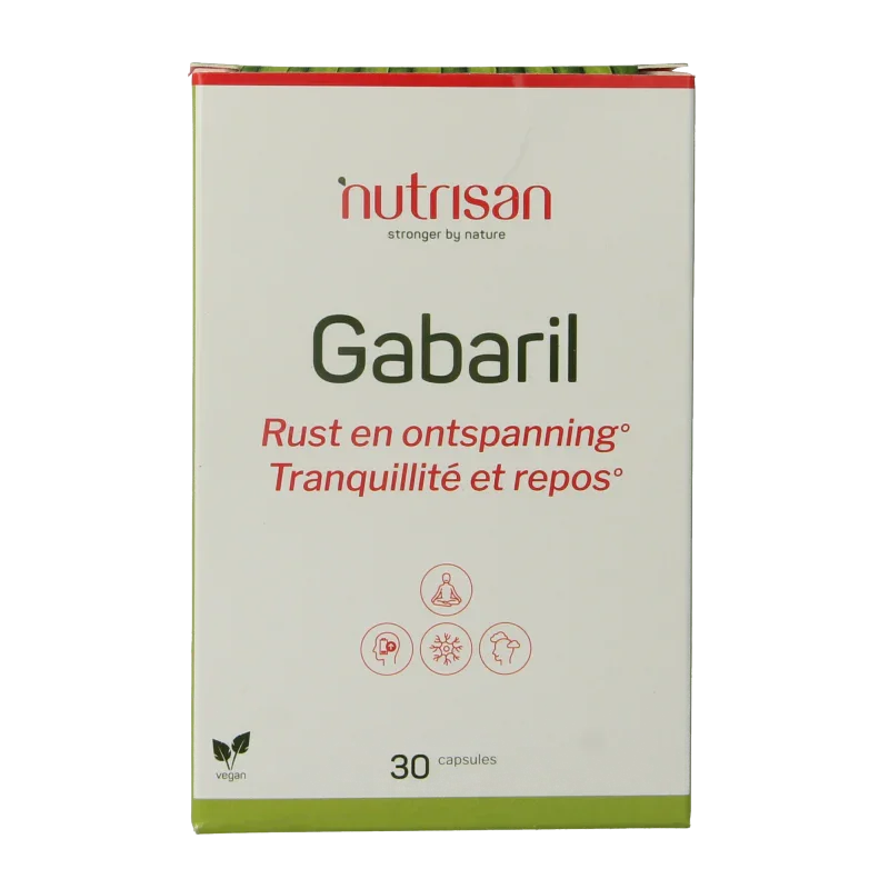 Nutrisan Gabaril 30 Vegetarische capsules