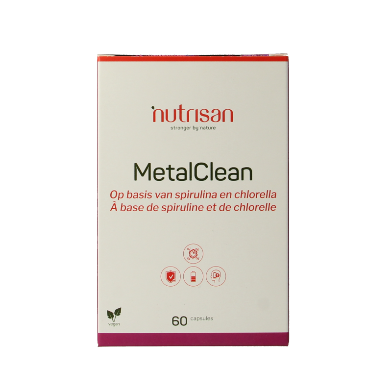 Nutrisan Metalclean 60 Vegetarische capsules