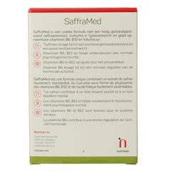 Nutrisan Safframed 30 Vegetarische capsules