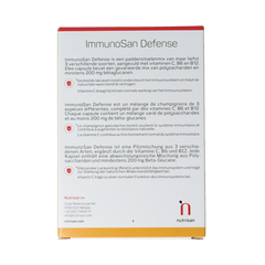 Nutrisan Immunosan defense 45.00 Vegetarische capsules