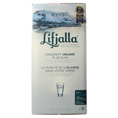 Lifjalla Water uit IJsland 5 Liter