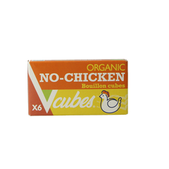 Vcubes Bouillonblokjes no chicken bio 72 Gram