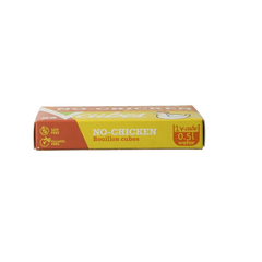 Vcubes Bouillonblokjes no chicken bio 72 Gram