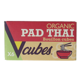 Vcubes Bouillonblokjes pad Thai bio 72 Gram