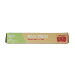 Vcubes Bouillonblokjes pad Thai bio 72 Gram