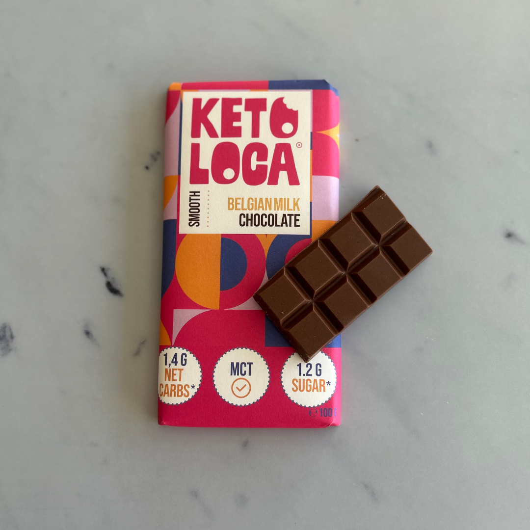 KETO LOCA Belgian milk chocolate 100 Gram