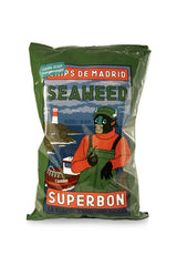 Superbon Chips met zeewier zonder toegevoegd zout 125 Gram