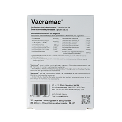 Nutriphyt Vacramac 30.00 Capsules