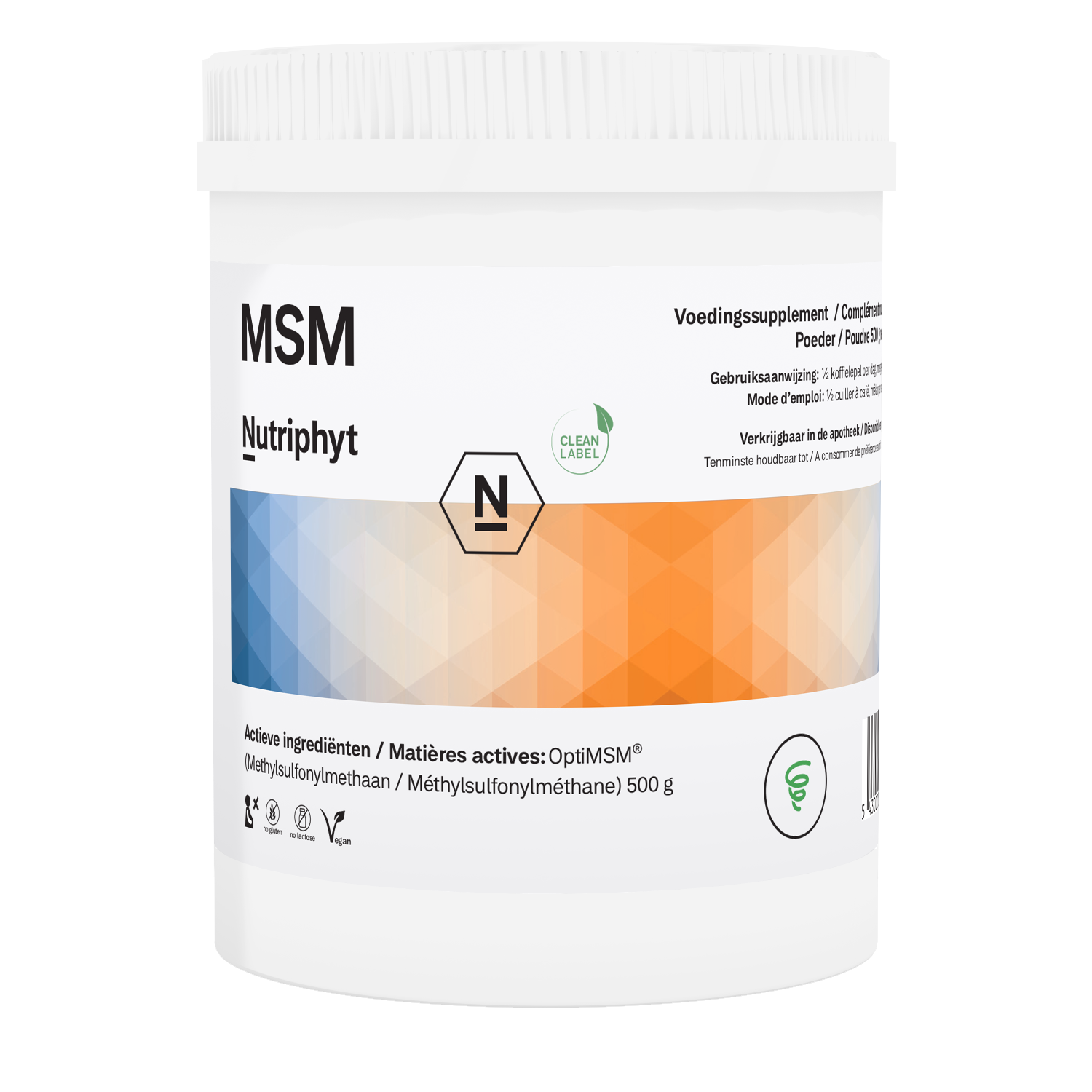 Nutriphyt MSM 500.00 Gram