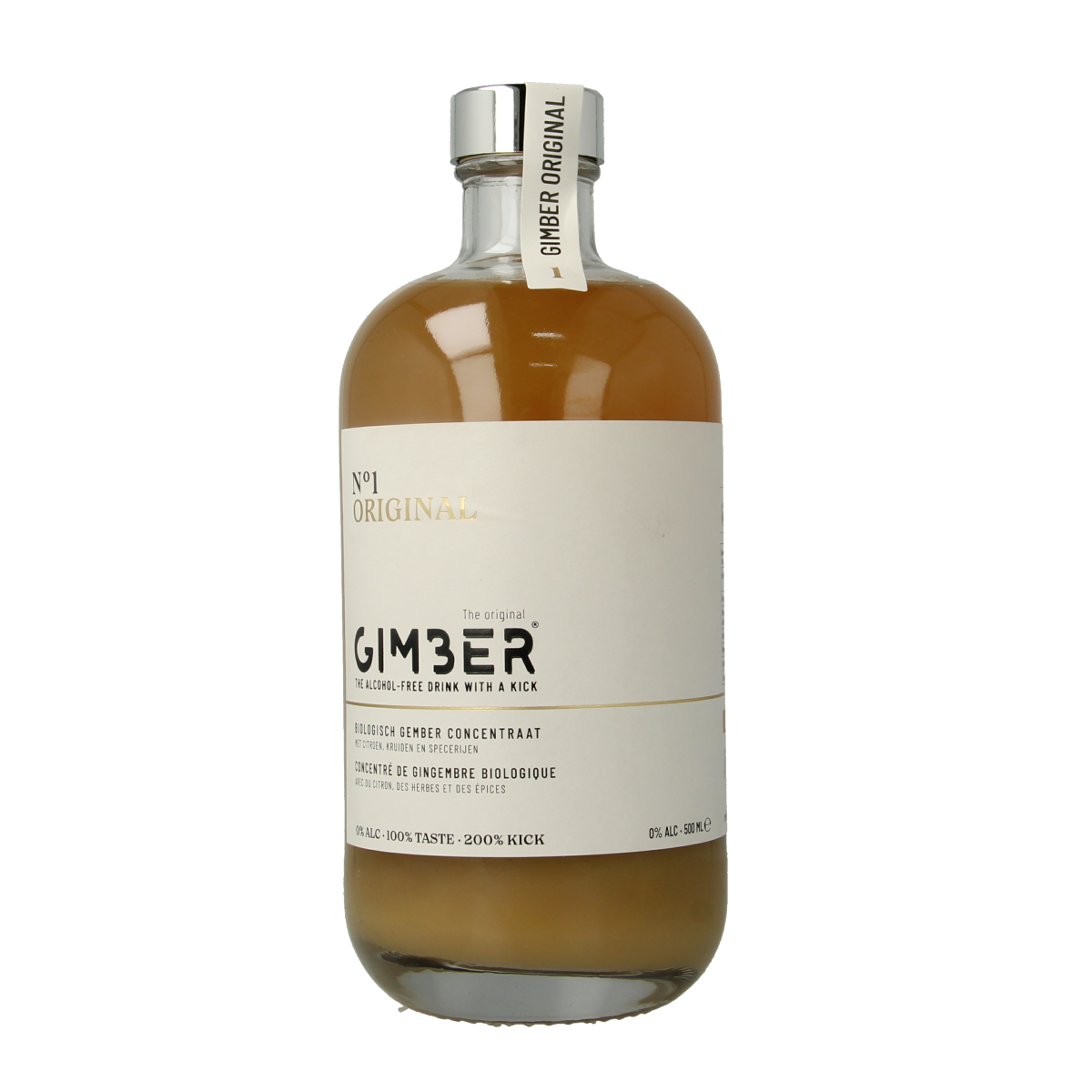 Gimber No. 1 original gember concentraat bio 500.00 Milliliter