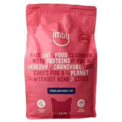Imby Pet Food Kattenbrokken insecteneiwitten 1500 Gram