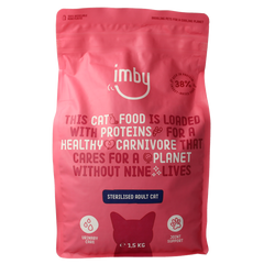 Imby Pet Food Kattenbrokken insecteneiwitten 1500 Gram