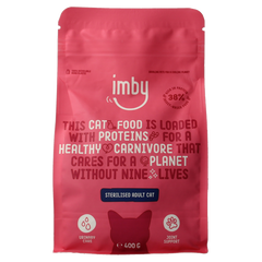 Imby Pet Food Kattenbrokken insecteneiwitten 400 Gram