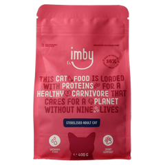Imby Pet Food Kattenbrokken insecteneiwitten 400.00 Gram