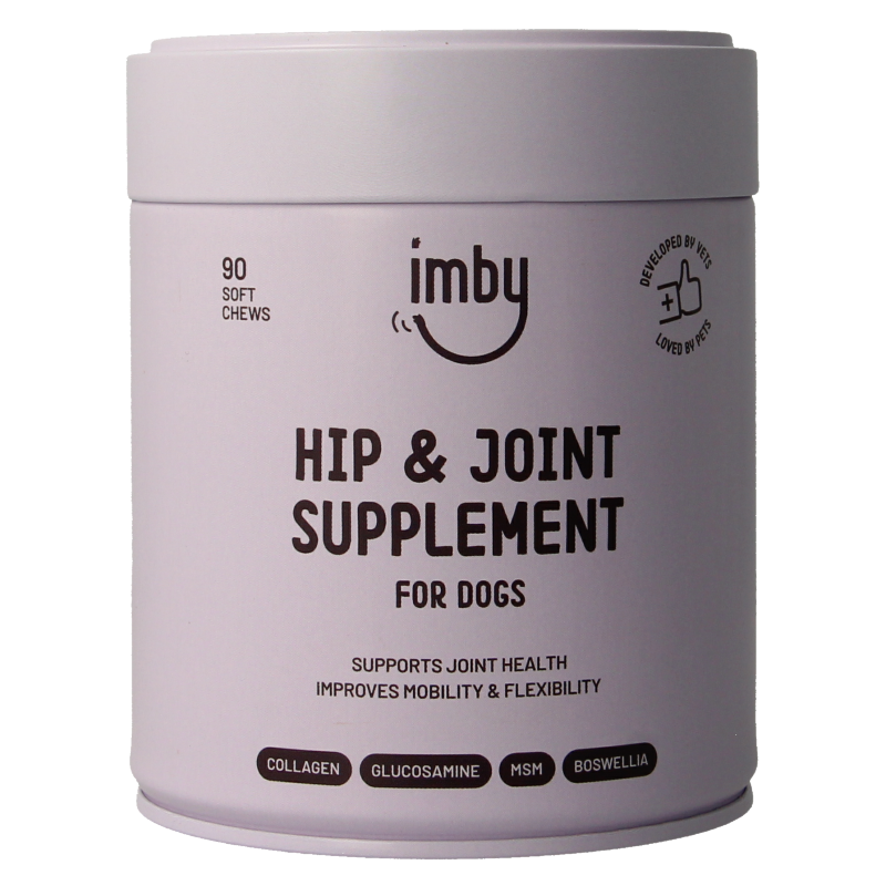 Imby Pet Food Gewrichten & mobiliteit supplementen hond 90 Kauwtabletten