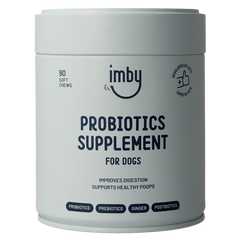 Imby Pet Food Probiotica supplement hond 90 Kauwtabletten