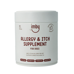 Imby Pet Food Supplement hond anti-allergie & jeuk 90 Kauwtabletten