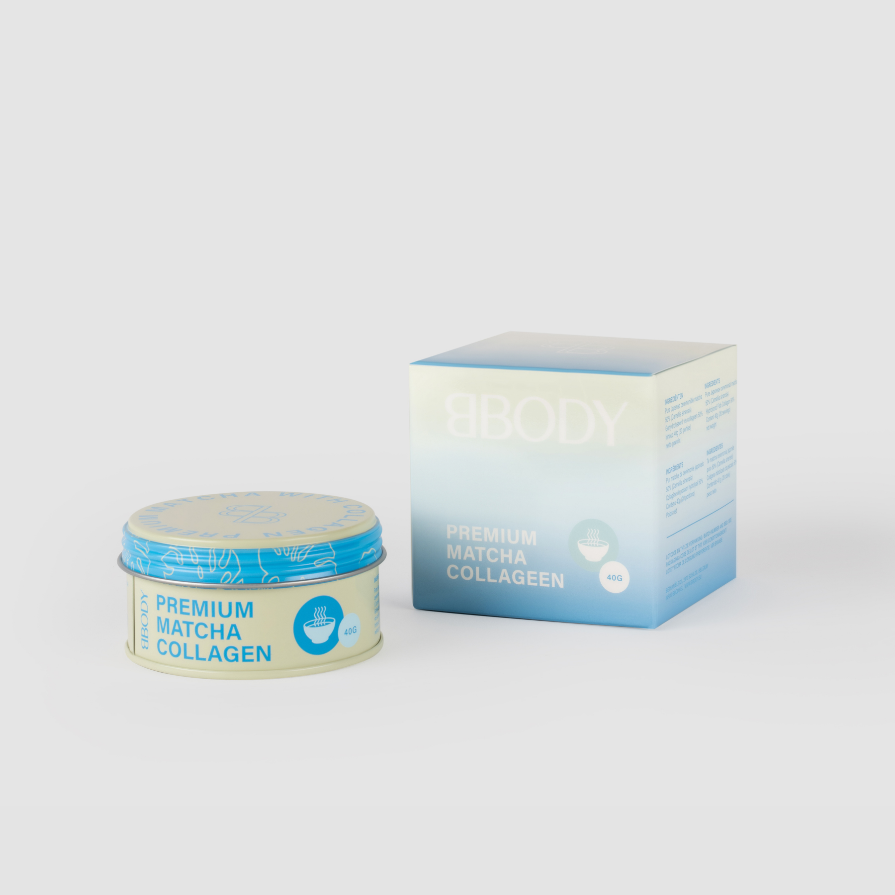 BBody Matcha collagen (Japan Matcha+Tripeptide collagen) 40 Gram