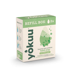 Yokuu Handzeep cucumber & mint refill 2 Stuks