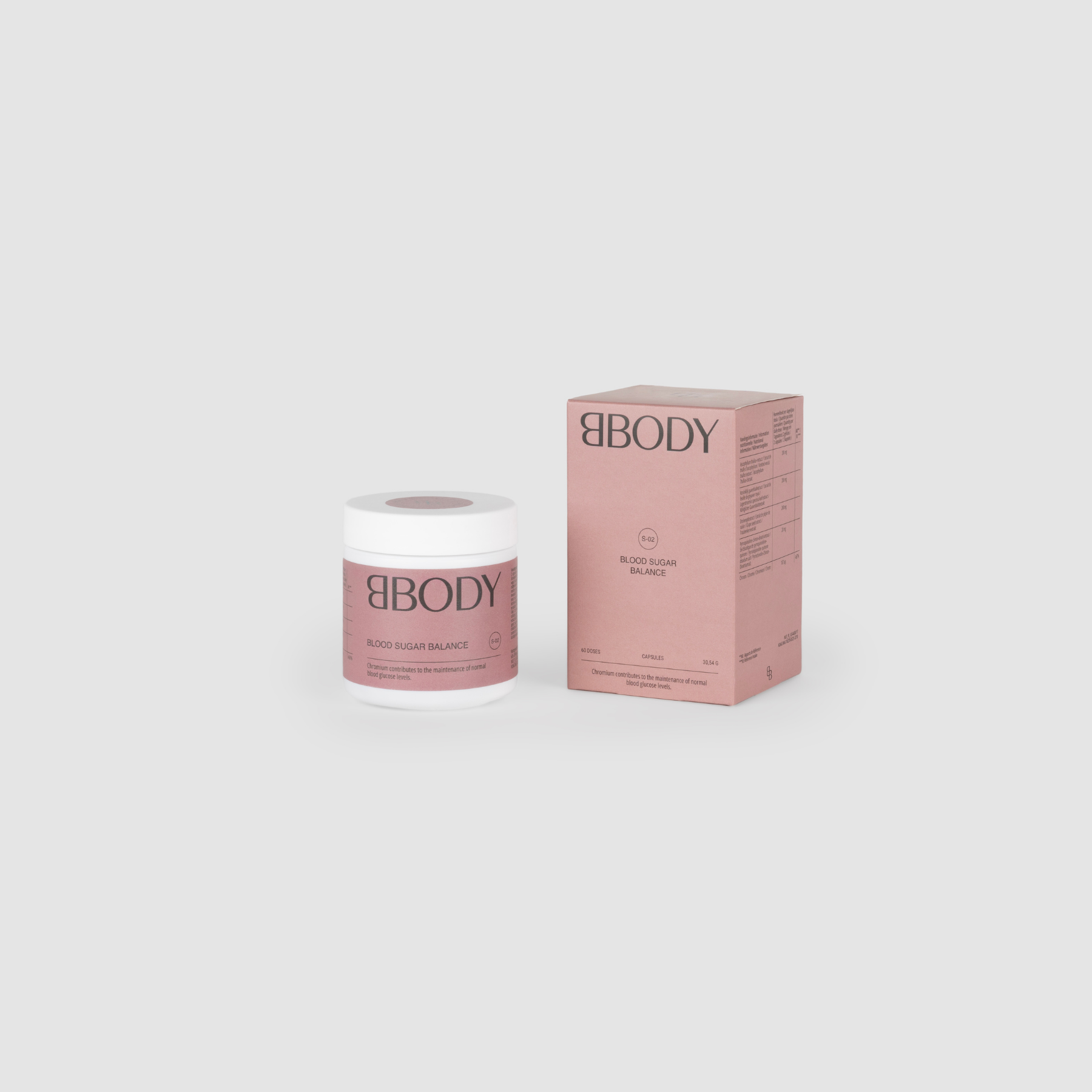 BBody Blood sugar balance 60 Capsules