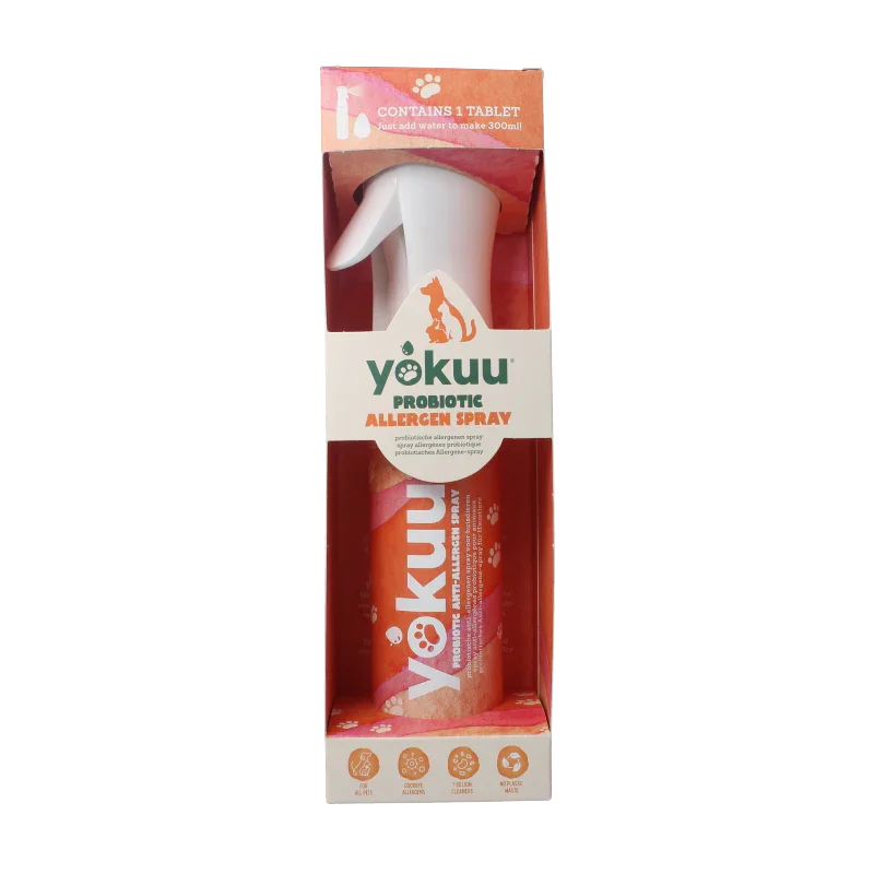 Yokuu Probio allergenenspray huisdieren startset 1 Set