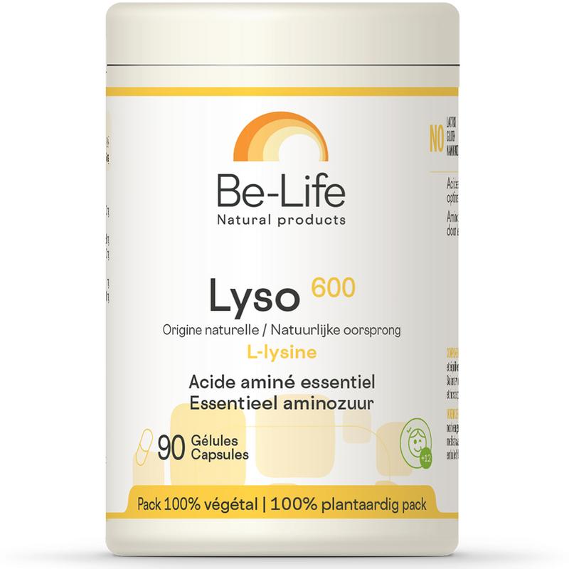 Be-Life Lyso 600 L-Lysine 90 Softgels