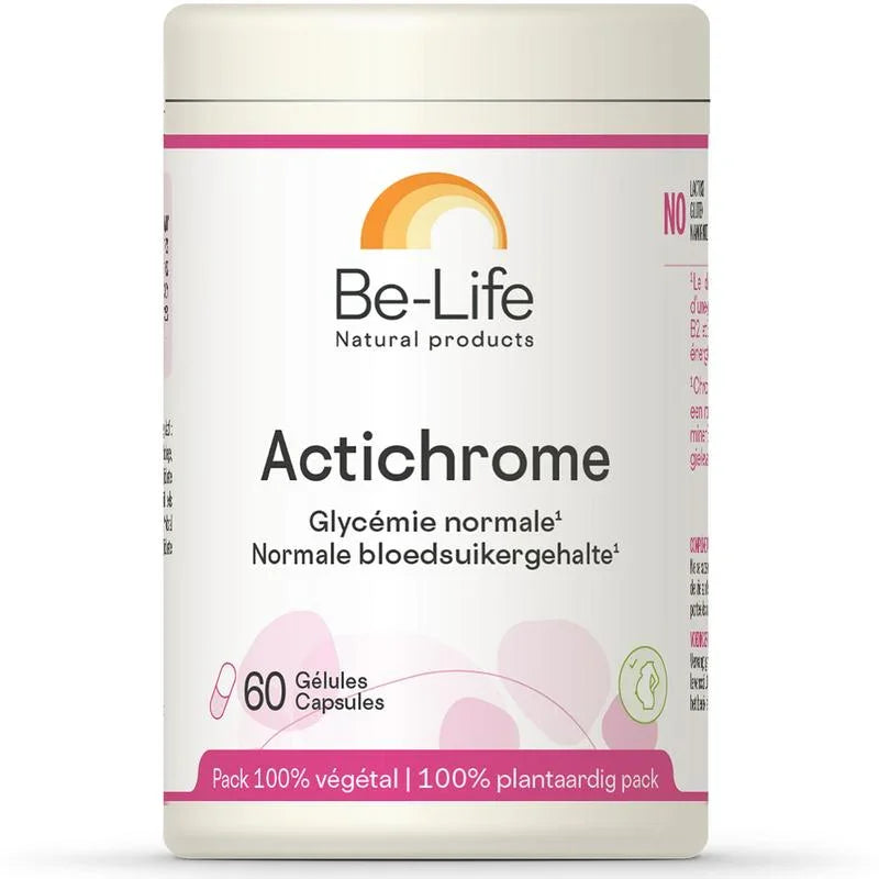 Be-Life Actichrome 60 Softgels