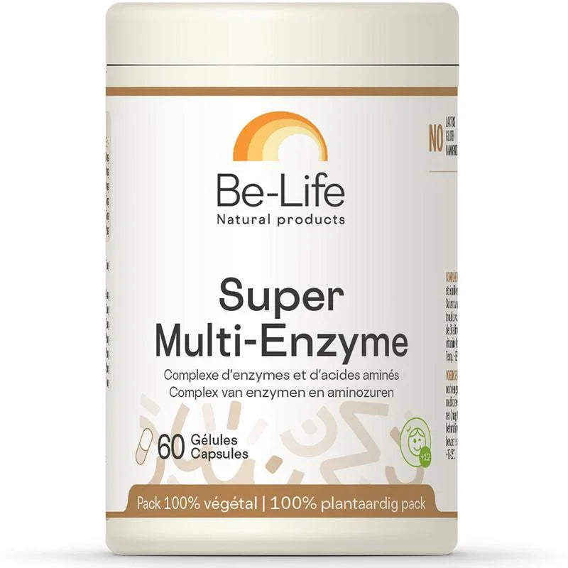 Be-Life Super multi enzyme 60 Softgels