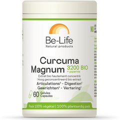 Be-Life Curcuma magnum 3200 + piperine bio 60.00 Softgels