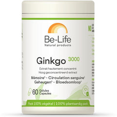 Be-Life Gink-go 3000 60.00 Softgels