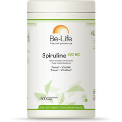 Be-Life Spiruline 500 bio 500 Tabletten