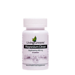 Livinggreens Magnesium citraat 400mg 60 Tabletten