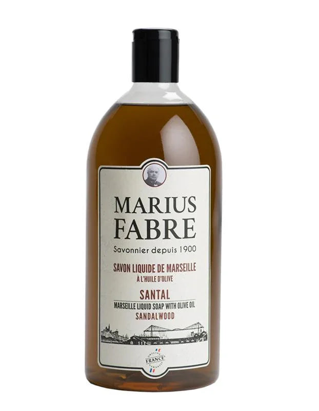 Marius Fabre Zeep navulling sandelhout 1 Liter