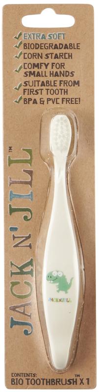 Jack N Jill Bio toothbrush dino extra soft 1 Stuks