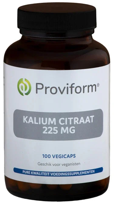Proviform Kalium citraat 225mg 100 Vegetarische capsules