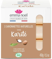 Emma Noel Sheabutter zeep 3 Stuks