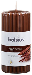 Bolsius True Scents stompkaars geur 120/58 old wood 1 Stuks