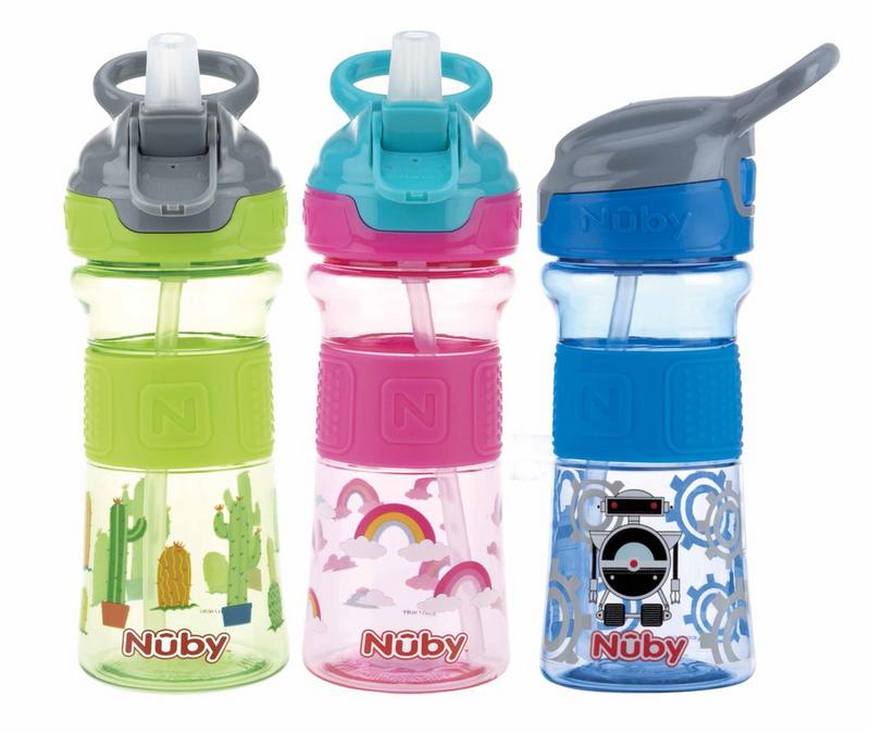 Nuby Flip it beker zachte tuit 360ml 3+ jaar 1 Stuks