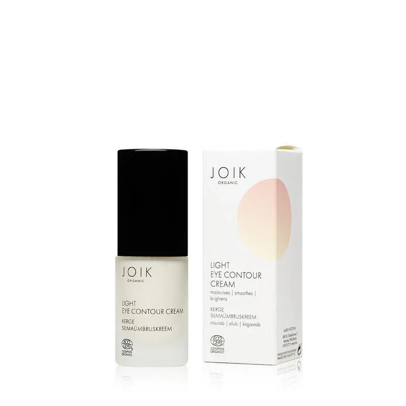 Joik Organics Light eye contour cream vegan 15 Milliliter