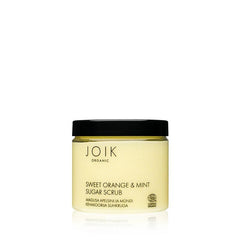 Joik Organics Sweet orange & mint sugar scrub vegan 210 Gram