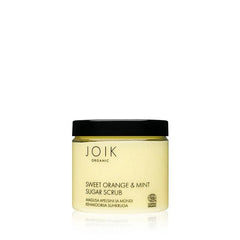 Joik Organics Sweet orange & mint sugar scrub vegan 210 Gram