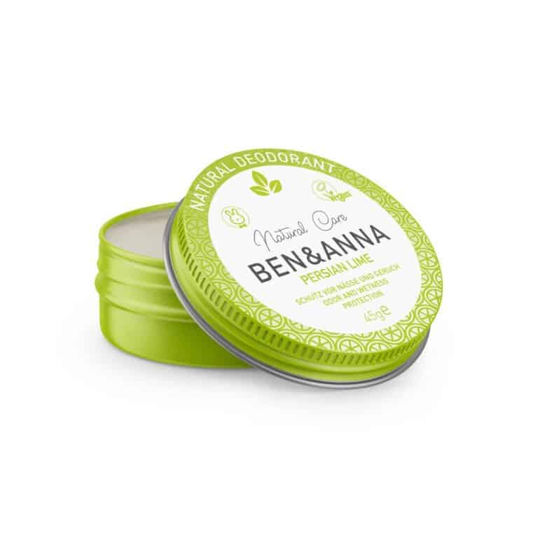 Ben & Anna Natural deodorant creme persian lime 45 Gram