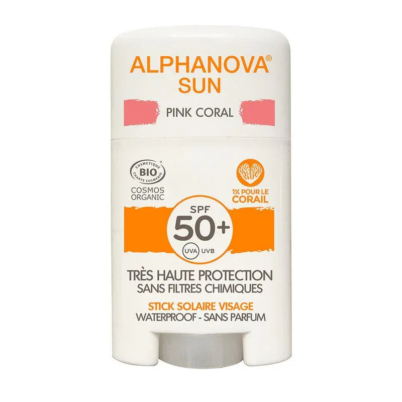 Alphanova Sun Sun stick face pink SPF50+ 12 Gram