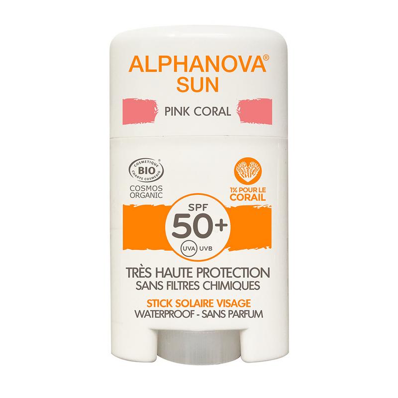 Alphanova Sun Sun stick face pink SPF50+ 12 Gram
