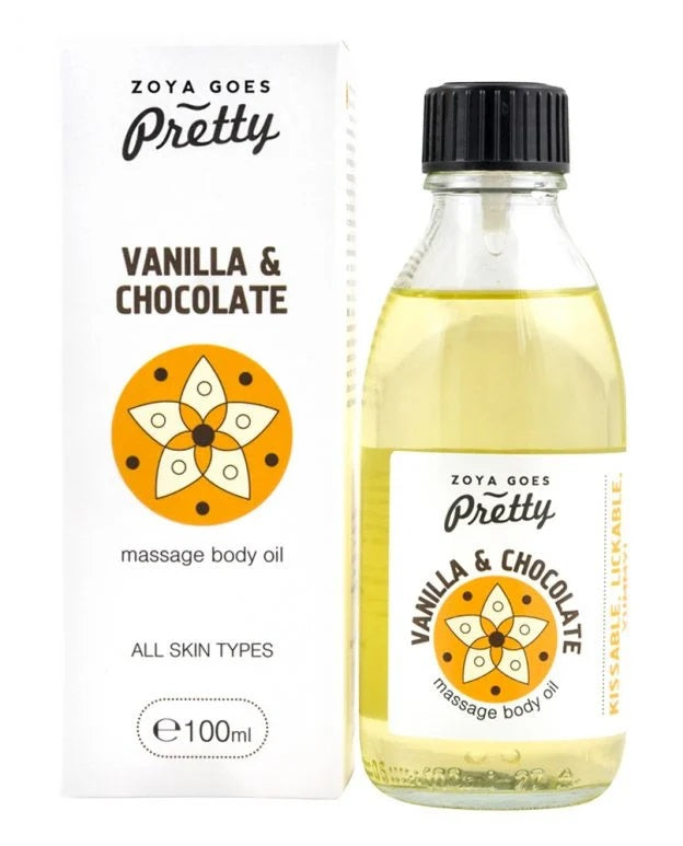 Zoya Goes Pretty Massage body oil vanilla & chocolate 100.00 Milliliter