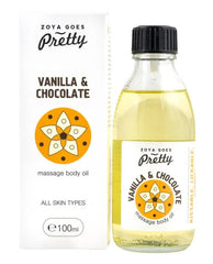 Zoya Goes Pretty Massage body oil vanilla & chocolate 100 Milliliter