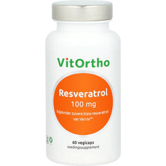 VitOrtho Resveratrol 100mg 60.00 Vegetarische capsules