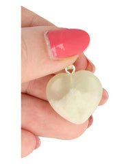 Ruben Robijn Edelsteen harthanger 20mm jade 1 Stuks