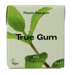 True Gum Mint suikervrij 21.00 Gram