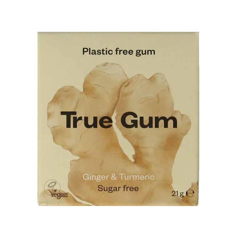 True Gum Ginger & turmeric 21 Gram